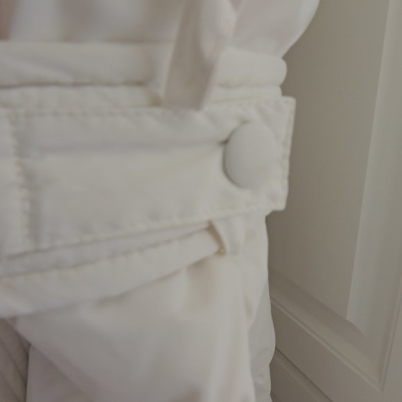 Noize white winter coat, false fur, vegan - Picture 5 of 6